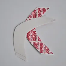 36 шт./лот V формы белый супер сильная лента водостойкая Двухсторонняя клейкая лента для расширения ленты/Toupees/парик шнурка