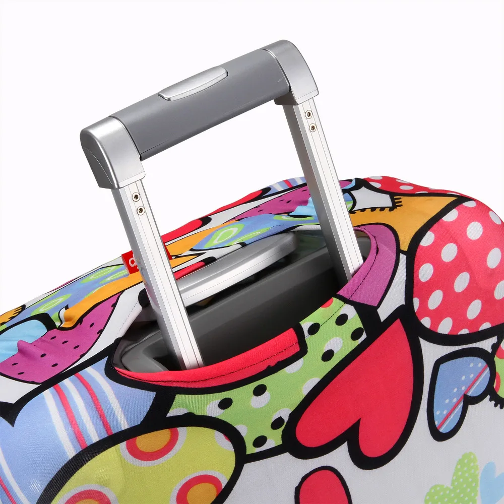 Russian Style Case Suitcase Protective Cover For Trolley On Wheels 18-30'' Busy Board Suicase Covers Dust Bag Travel Accessories