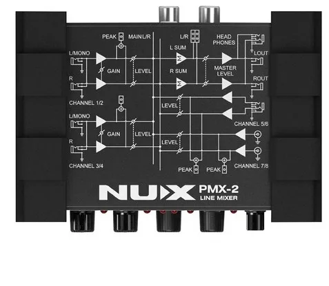 NUX PMX 2 Multi канальный микшер Fit несколько аудио устройств звук консоли 6/8 входов