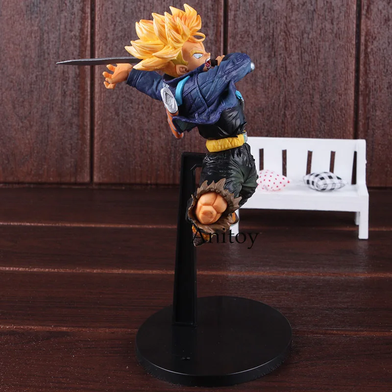 Dragon Ball Z BWFC Super Saiyan Trunks Рисунок ПВХ фигурку Модель Dragonball игрушки Trunks