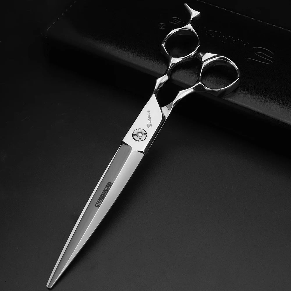 

Professional Japanese Haircut 6/7 Inch 440C Hairdressing Scissors Flat Cut Free Gift Bag Comb