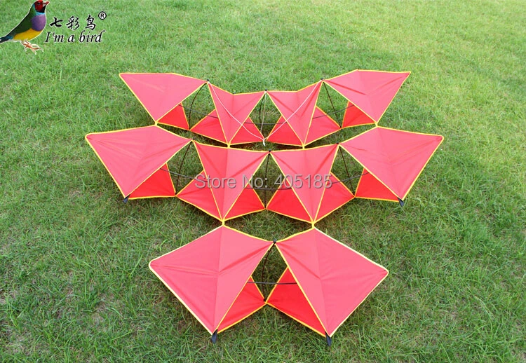 Outdoor Fun Sports 3D Red Diamond kite  Good Flying 4