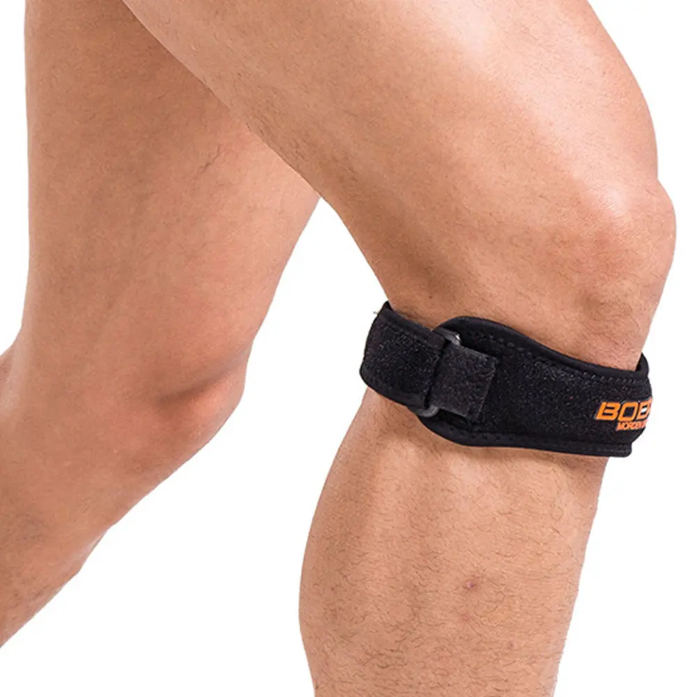 

2pc Professional Kneepad Breathable Adjustable Sport Gym Knee Patella Support Brace Sports Strap Pad Leg Knee Pads Strap Band