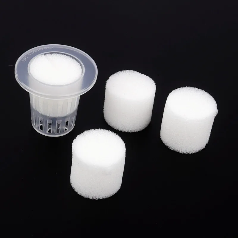 90pcs 32mm by 30mm Rooter Sponge Vegetables Nursery Soilless Hydroponic Cultivation Sponge for Seed Germination