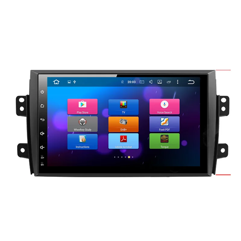 Excellent Lenvio 4GB+32G Android 8.0 CAR DVD multimedia Player For Suzuki SX4 2006 2007 2008 2009 2010 2011 2012 Auto radio GPS Navigation 2