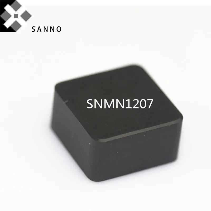 SNMN1207 soild CBN Токарные пластины квадратный гранильный станок инструменты лезвие вставки для чугунные, Жесткий стали