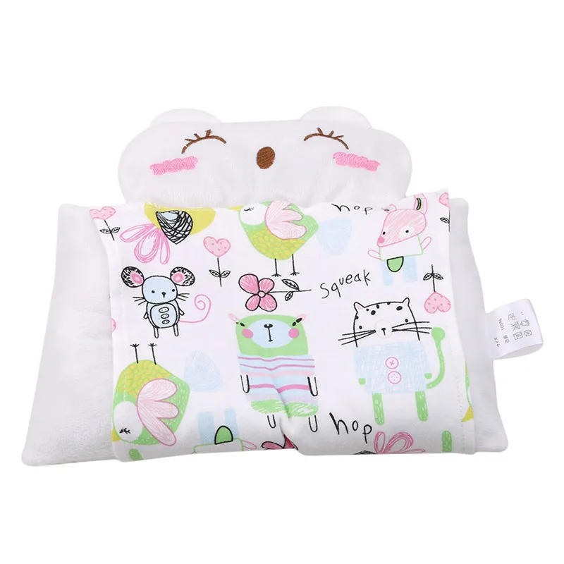 Детская форменная Подушка предотвращает плоскую голову младенцы постельное белье с животными подушки новорожденный мальчик украшения