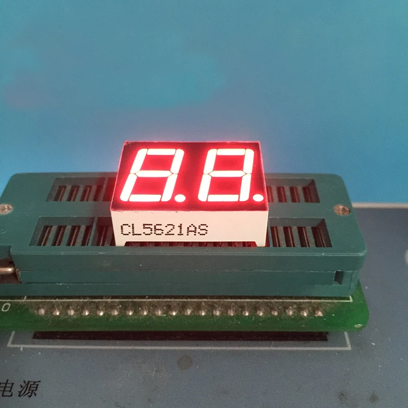 0 56 дюймов 2bit цифровая трубка общий анод/катод 5261 красный зеленый синий Nixie 20 шт |