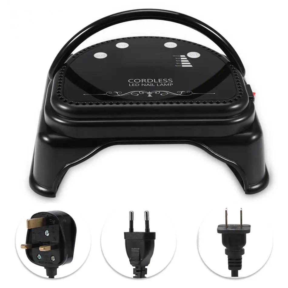 

Cordless LED Nail Lamp Dryer Smart Sensor Nail Dryer Machine Phototherapy Electric Nail Dryer For Curing All Nails Gel Polish