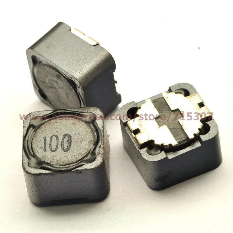 PHISCALE 30 шт smd экранированный силовой индуктор 10UH 100 12*12*7