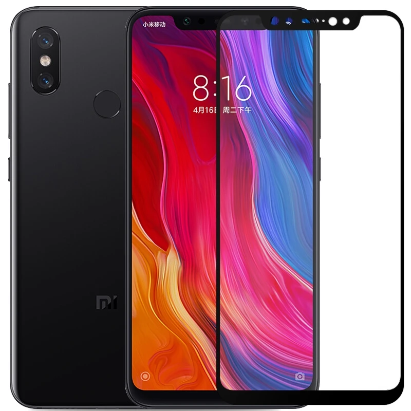 

2PCS 3D Tempered Glass For Xiaomi Poco F1 Full screen Cover Explosion-proof Screen Protector Film For Xiaomi Pocophone F1