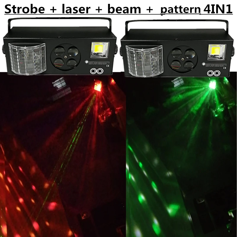 2PCS/ 60W LED laser light, beam light , strobe light , pattern light