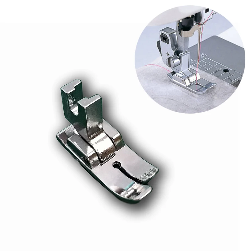 

1Pcs Top Quality Center Line DIY Sewing Waking Foot with Holder New Arrival Metal Presser Foot for Household Sewing Machines