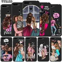 Чехол для Huawei Honor 10 Lite, Модный чехол Super Mom, милый детский чехол для Honor 9 Lite 10 9 8 8x 8c 8 Lite, защитный чехол Etui