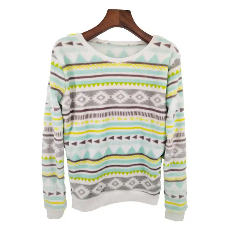 Бархатный теплый свитер с милым рисунком, Женский пуловер, зимние свитера,, модный свитер, женские джемперы, Рождественский свитер - Цвет: mq04