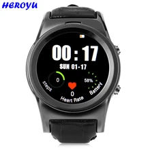 Heroyu Smartwatch Telefon MTK2502 Bluetooth 4,0 Herz Rate Monitor Fernbedienung Kamera Armbanduhr Smart uhr für Android IOS Telefon