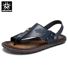 Г. Новая мужская обувь больших размеров летняя обувь модные мужские шлепанцы Мужские сандалии удобная мужская обувь пляжные мужские вьетнамки