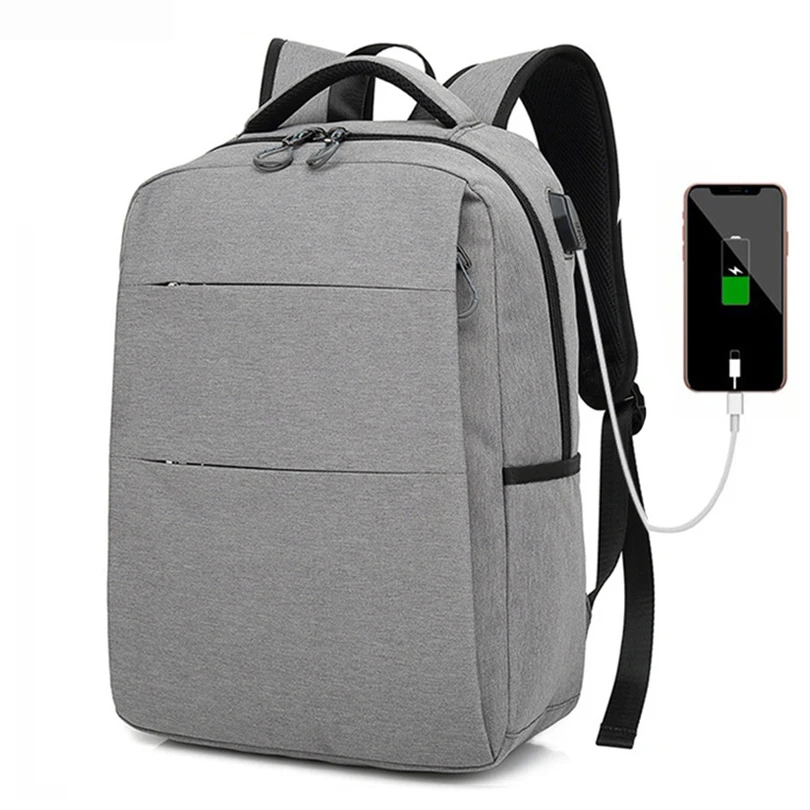 

Business Backpack Mens Shoulders Korean Version of The Trend Travel Bag Casual Female Student Bag Simple Fashion Computer Bag