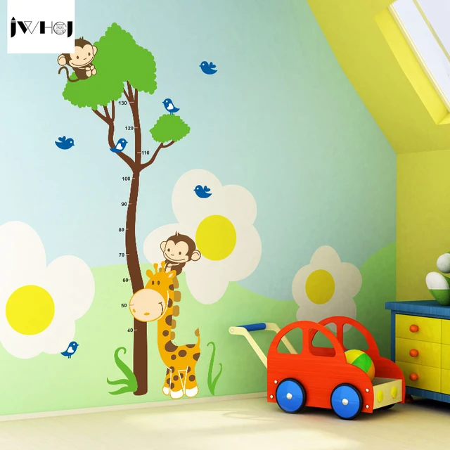 jwhcj new 6090cm diy cartoons monkey tree height wall stickers kids bedroom background decal - Kids Bedroom Background jwhcj new 6090cm diy cartoons monkey tree height wall stickers kids bedroom background decal - Kids Bedroom Background