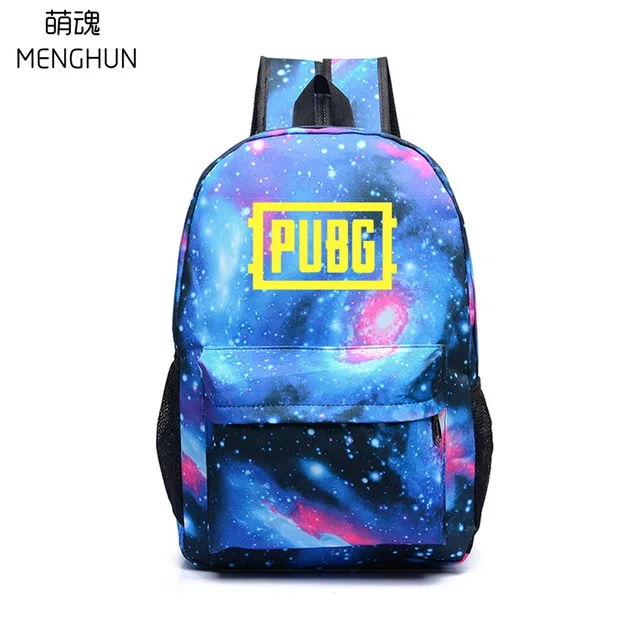 PUBG BACKPACKS hot game player unknown's battlegrounds starry sky backpacks  student gift school bag NB240 - AliExpress