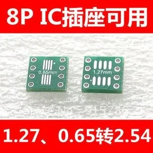 

New and Original SOP8 turn DIP8 / SOIC8 to DIP8 IC adapter Socket so8/tssop8/soic8/sop8 TO dip8