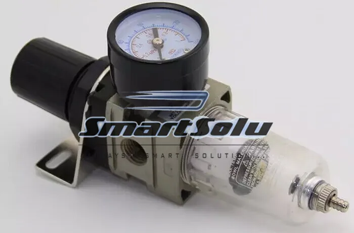 

SMC Series Pneumatic Treatment Units;SMC AW2000 or AW2000-02 Type;1/4" Port Size;High Quality SMC Filter Regulator Combination