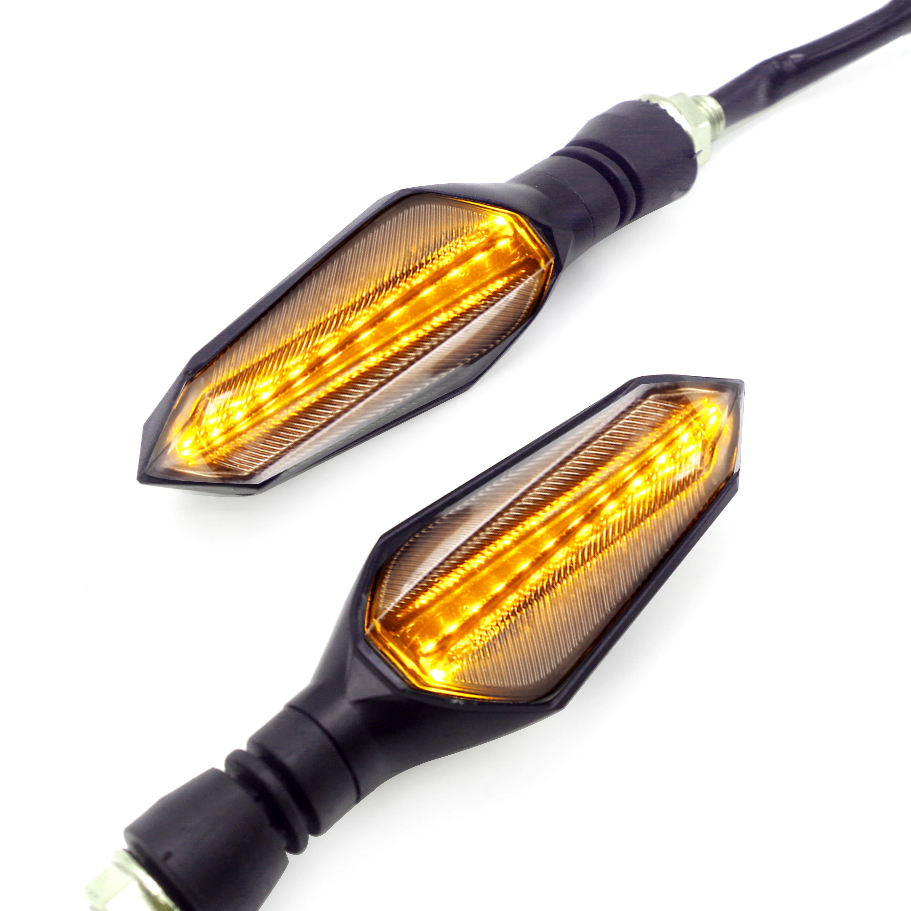 

LED Motorcycle Turn Signal Lights Amber Indicators clignotant moto FOR honda monkey cbr250r yamaha tracer 700 mt03 yamaha fz6