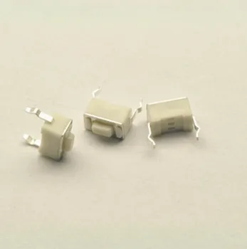 

450pcs Micro Switch Remote control switch 3*6*4.3mm 2 pin button switch microswitch Vertical white no lock Reset switch