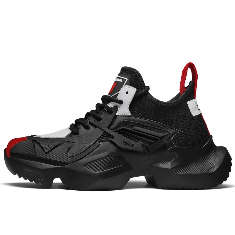 cheap INS hip hop dad sneakers kanye west Platform Shoes light breathable men casual shoes zapatillas hombre casual tenis masculino
