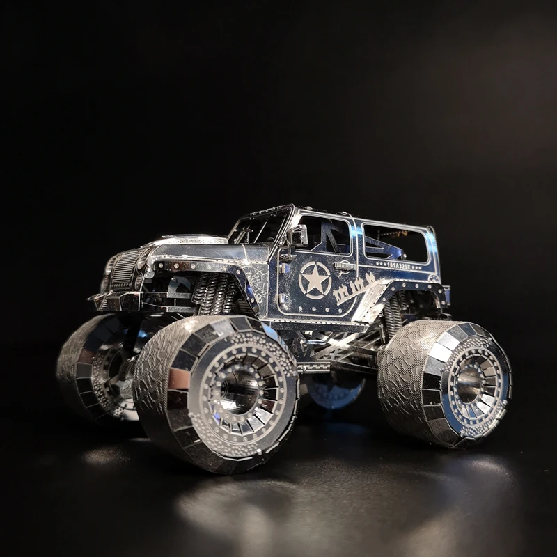 3d головоломка Wrangler, сборные игрушки для автомобиля, металлическая модель HK NANYUAN, украшение для домашнего интерьера, головоломка, сделай сам, 1:40, 5