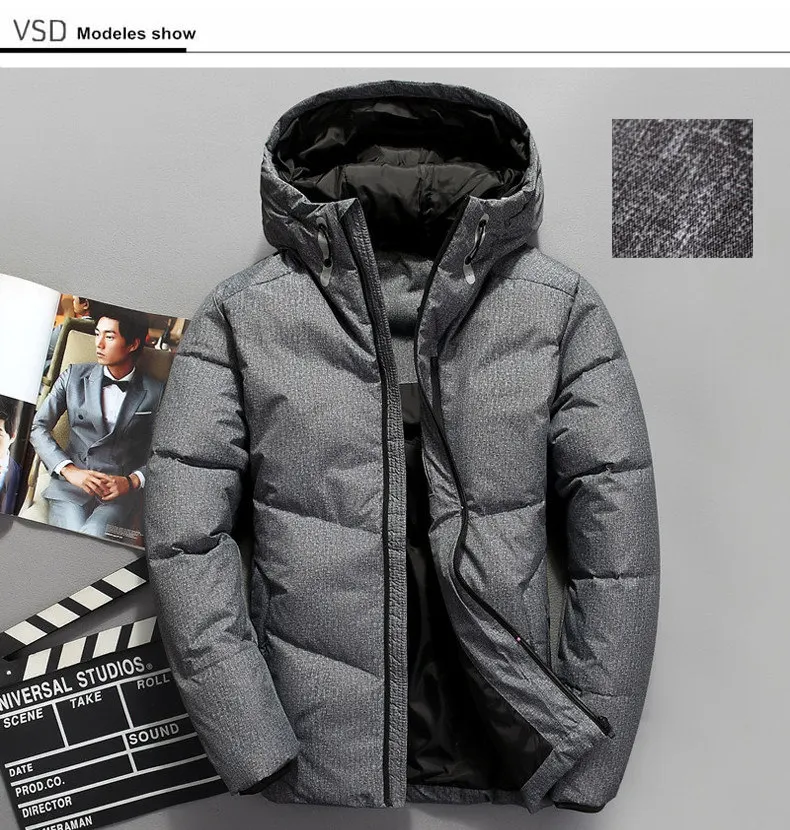2018 New Brand White Duck Down Jacket Men Autumn Winter Warm Coat Men's Ultralight Duck Down Jacket Male Windproof Parka (3)