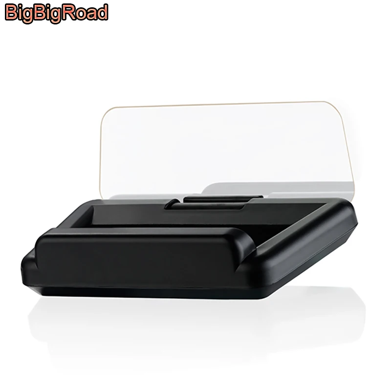 BigBigRoad Car Windscreen Projector On-Board Computer HUD Head Up Display OBD 2 For Volvo S40 S60 S70 S80 S90 V40 XC60 XC70 XC90