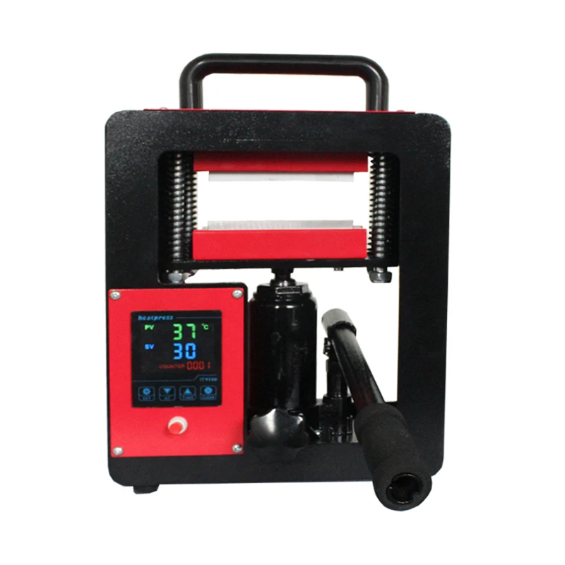 

6*12cm size 2.4*4.7inch Hydraulic Rosin press 5 Ton pressure double plates rosin heat press machine AP1905