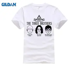 2019 Лидер продаж для мужчин Гарри тройник три брата футболка Поттер футболка