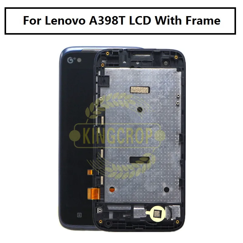 lenovo A398t lcd display with frame  1