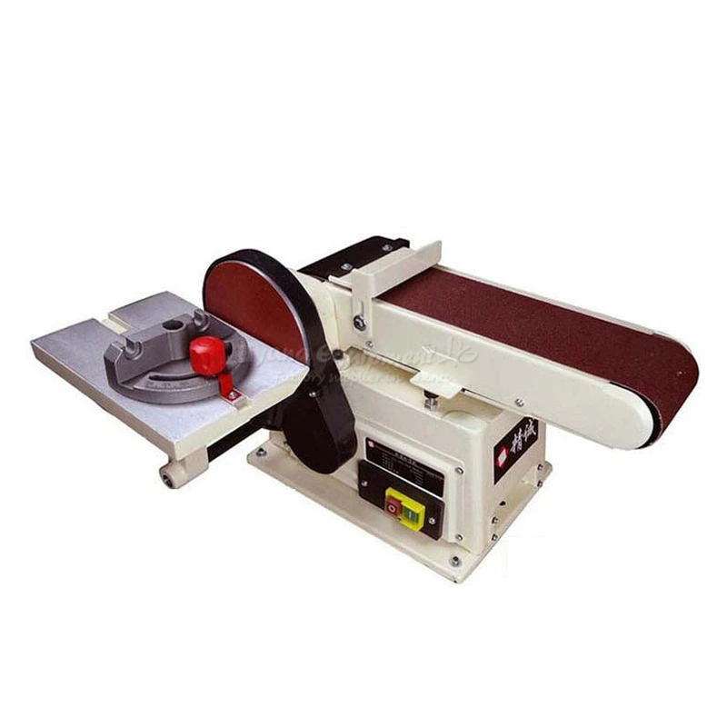 Vertical type abrasive belt machine polishing grinding small bench 915