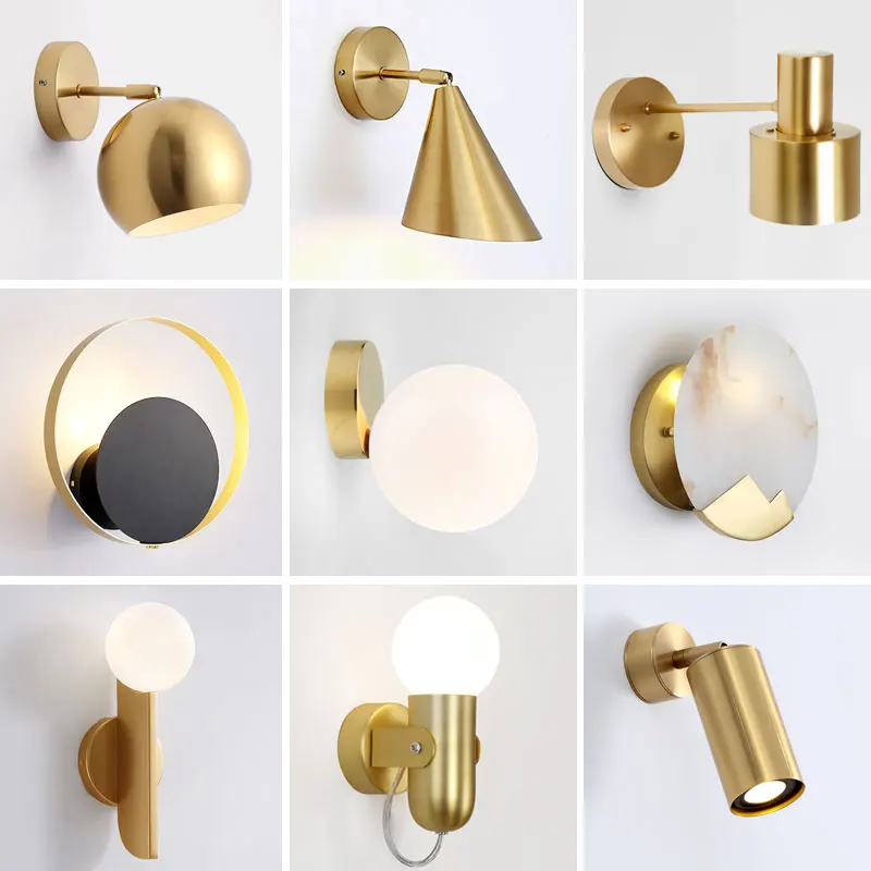  Modern Wall Lamp LED Living Room Reading Loft Decor Wall Light Simple Dining Room Bedroom Bedside L - 33023649242