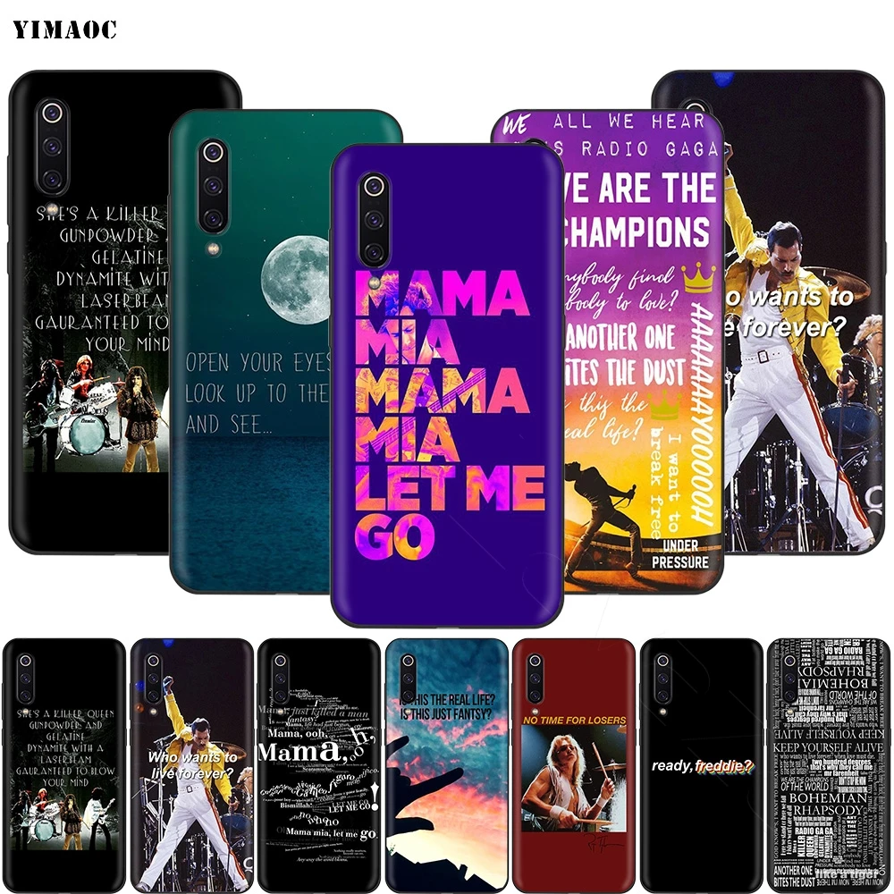 

Lavaza Bohemian Rhapsody Lyric Case for Xiaomi Redmi Note 8 7 6 6A 5 5A 4 4X 4A Go Pro Plus Prime