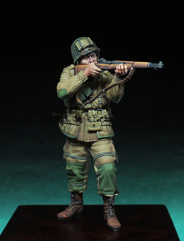 1/35 каучуковая фигурка модель комплект Unassambled Неокрашенная 00137 | Игрушки и хобби
