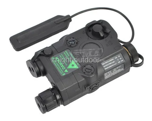 Тактическая Зеленая лазерная указка и светодиодный фонарик(BK) PEQ/15