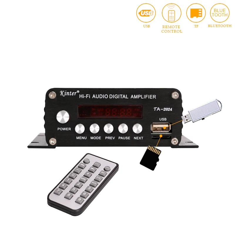 Аркадная игра TA 2024 12V20W 2 канальный hi fi стерео звук цифровой аудио усилитель для