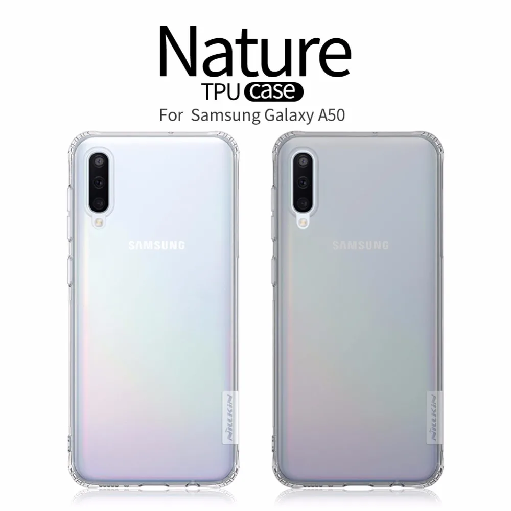 A50 Case for Samsung Galaxy A50 Nillkin TPU 0.6mm Ultra thin Phone Case Silicone Cover Crystal Clear Case for Samsung A50 Case A50 Case for Samsung Galaxy A50 Nillkin TPU 0.6mm Ultra thin Phone Case Silicone Cover Crystal Clear Case for Samsung A50 Case