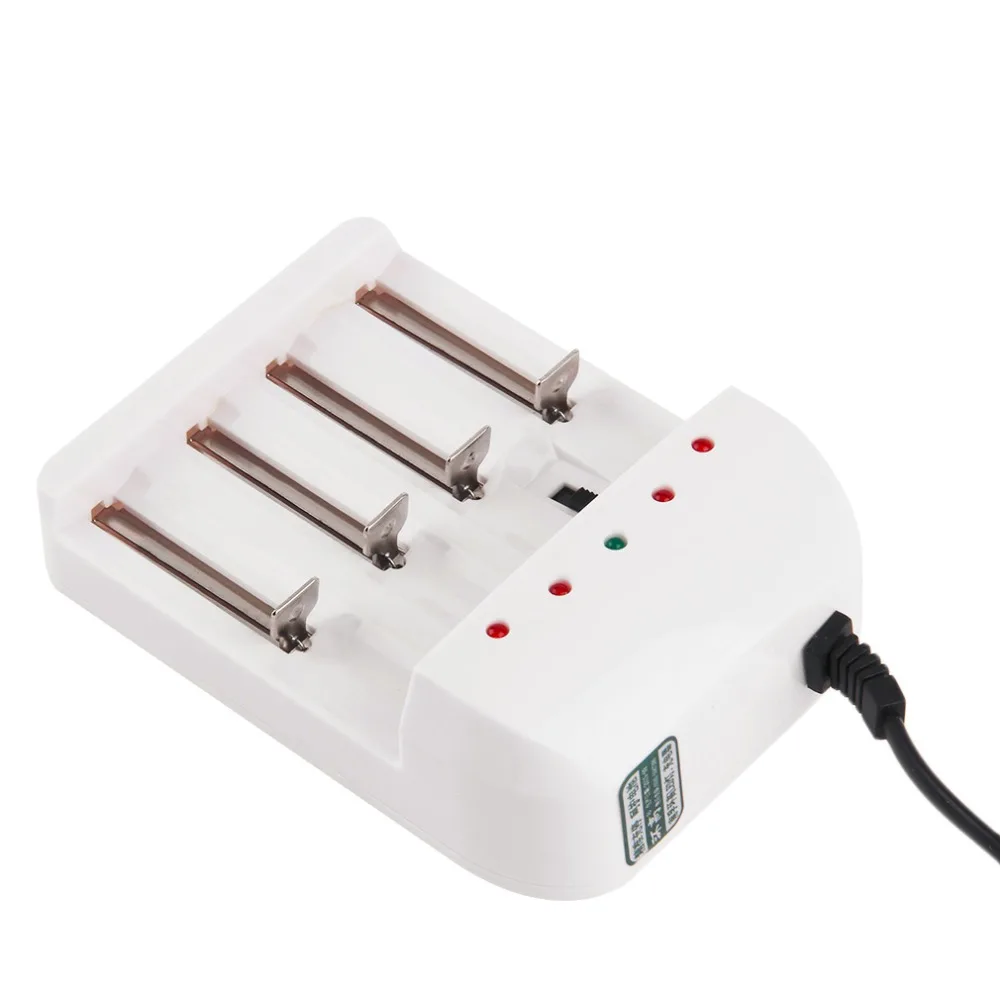 4 слота интеллектуальное зарядное устройство для Li-Ion Nicd NiMH AA AAA 18650 26650 аккумуляторная батарея US Plug