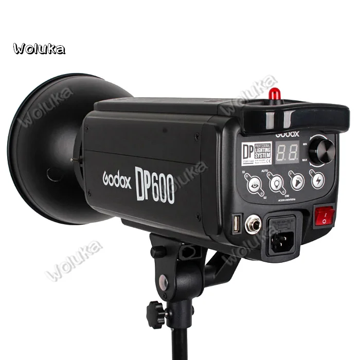 Godox DP600W вспышка два набор ламп кино и телевидения студийный фон для портретной фотографии заполняющий свет для камеры Внутренняя флэш CD50 T03