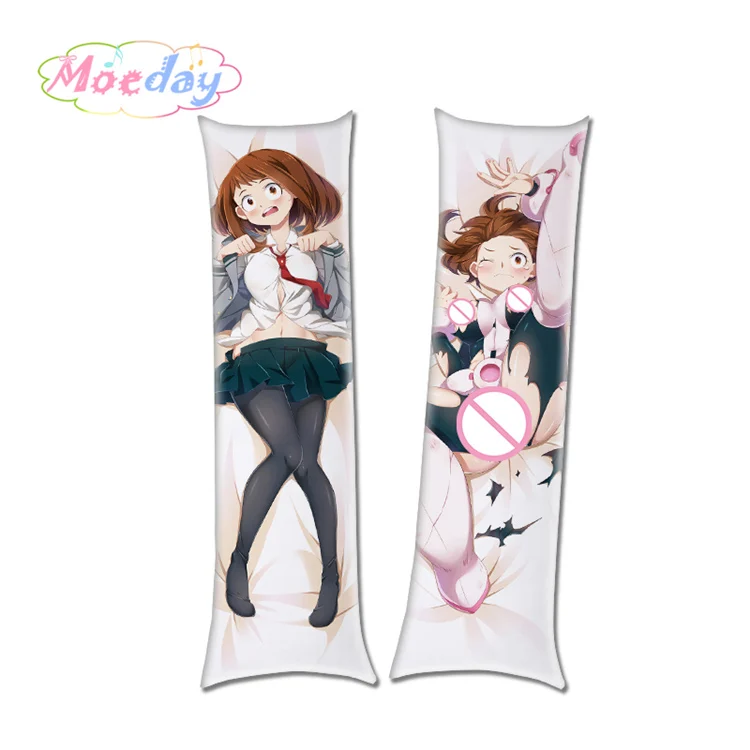 Красный Популярный дизайн, размер жизни, наволочка, мой герой, Academy Ochaco Uraraka Himiko Tsuyu Asui - Цвет: Красный