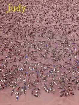 

sequin fabric XX181# Multi-color intensive sequins are used for wedding dress dinner Free shipping