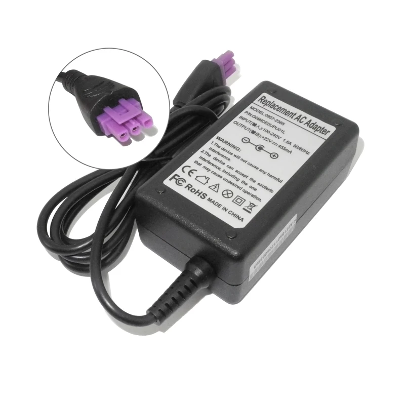 Printer Power Adapter For Hp Deskjet 0957 2385 1518 1510 1010 22v