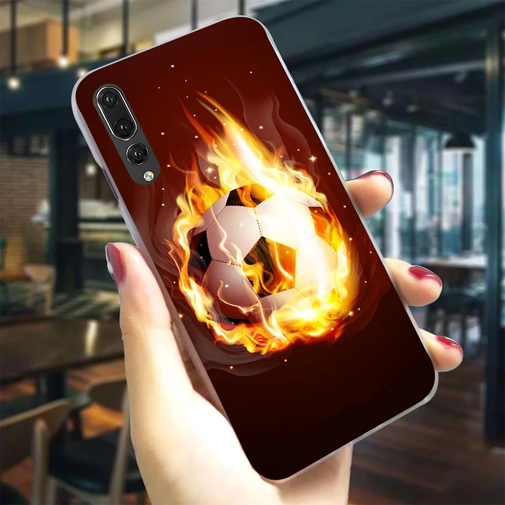 Чехол для телефона Huawei Mate 20 Lite Fire чехол футбольного мяча P9 Mini P10 30 Pro P Smart 10