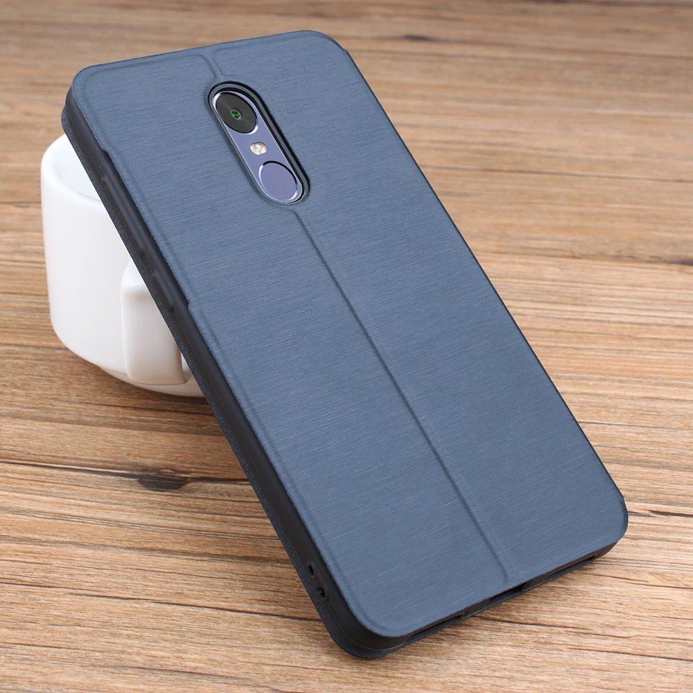 Роскошный кожаный флип чехол для Xiaomi Redmi Note 4 X бумажник 4X телефона Xiomi note