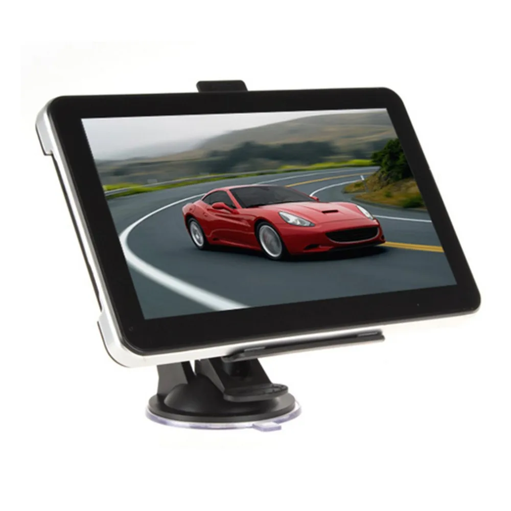  Neue 128MB RAM + 8GB ROM Tragbare GPS Navigation 7-Zoll Großen Touchscreen GPS 1800mAh batterie Ame